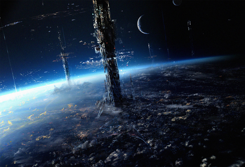 Illustration for article titled Estos conceptos de Jupiter Ascending son dignos de fondo de escritorio